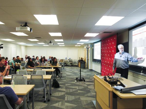 Ober presents Keynote presentation 